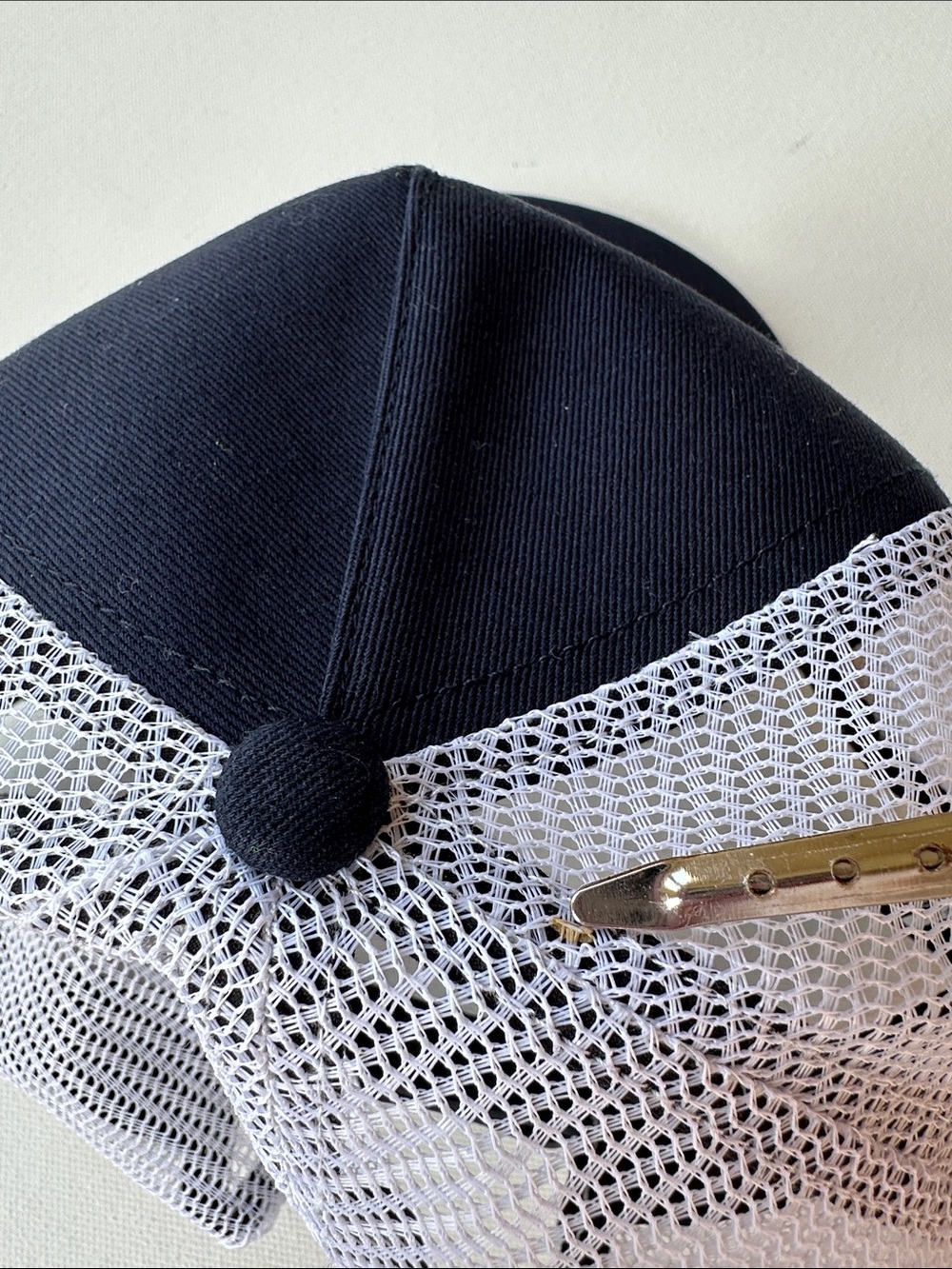 New Savannah Bananas ‘47 Adjustable Navy and Yellow Rope Mesh Trucker Hat - Picture 7 of 7